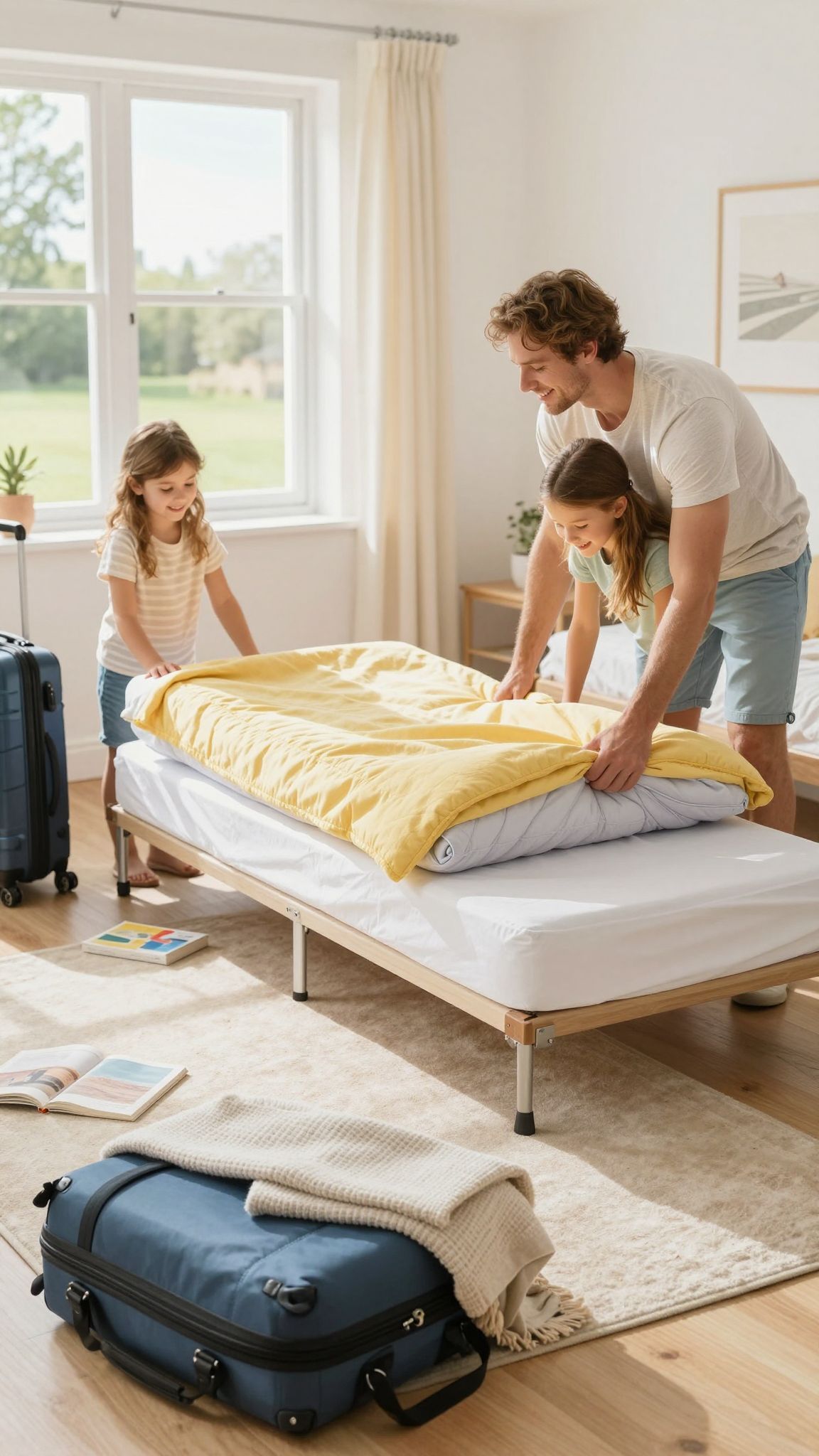 Válassz könnyű és könnyen hordozható utazóágyat!