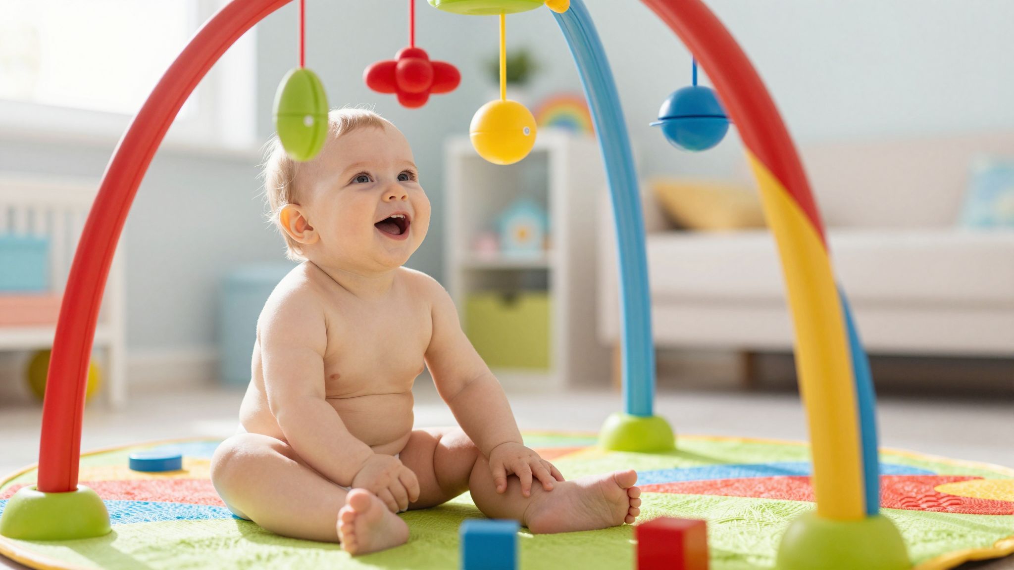 A baba látása 6 hónapos korig folyamatosan fejlődik.