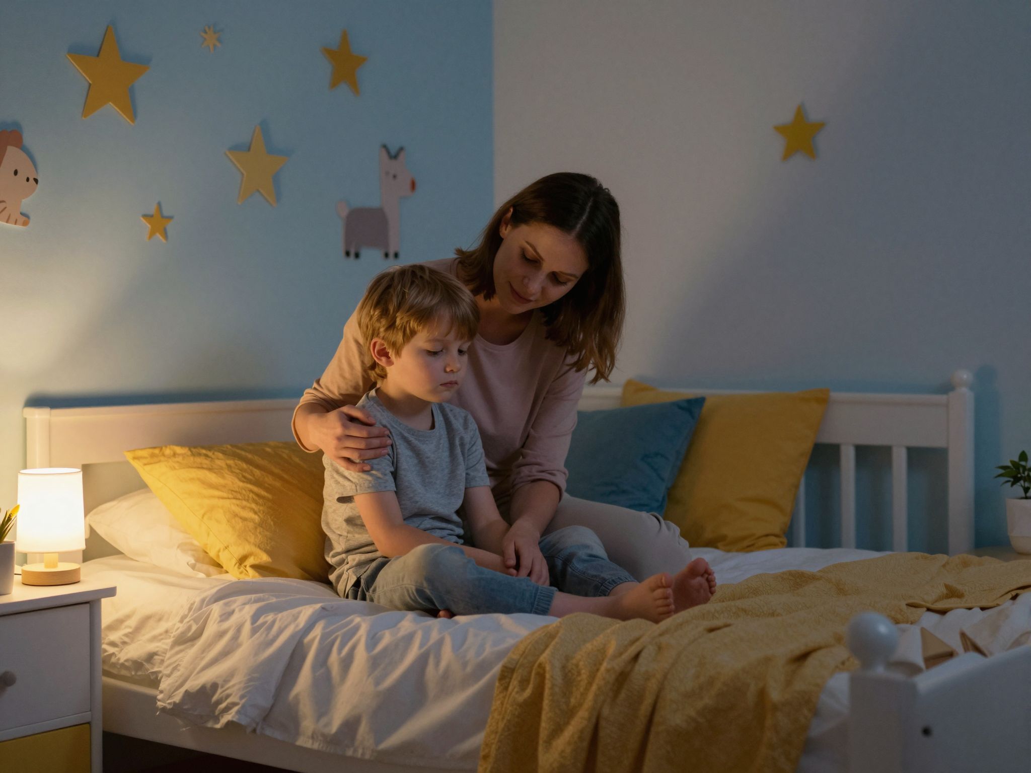 A félelmek kezelése erősíti a gyermek önbizalmát.