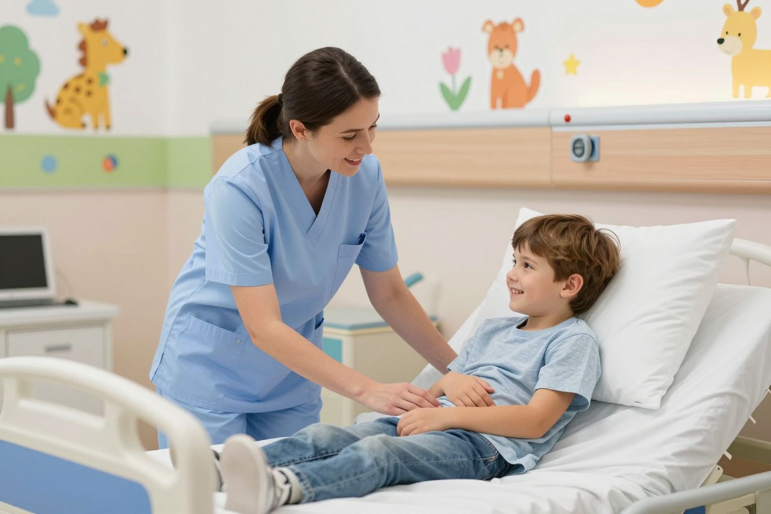 A gyermekek kórházi ellátása során a szülők támogatása elengedhetetlen.