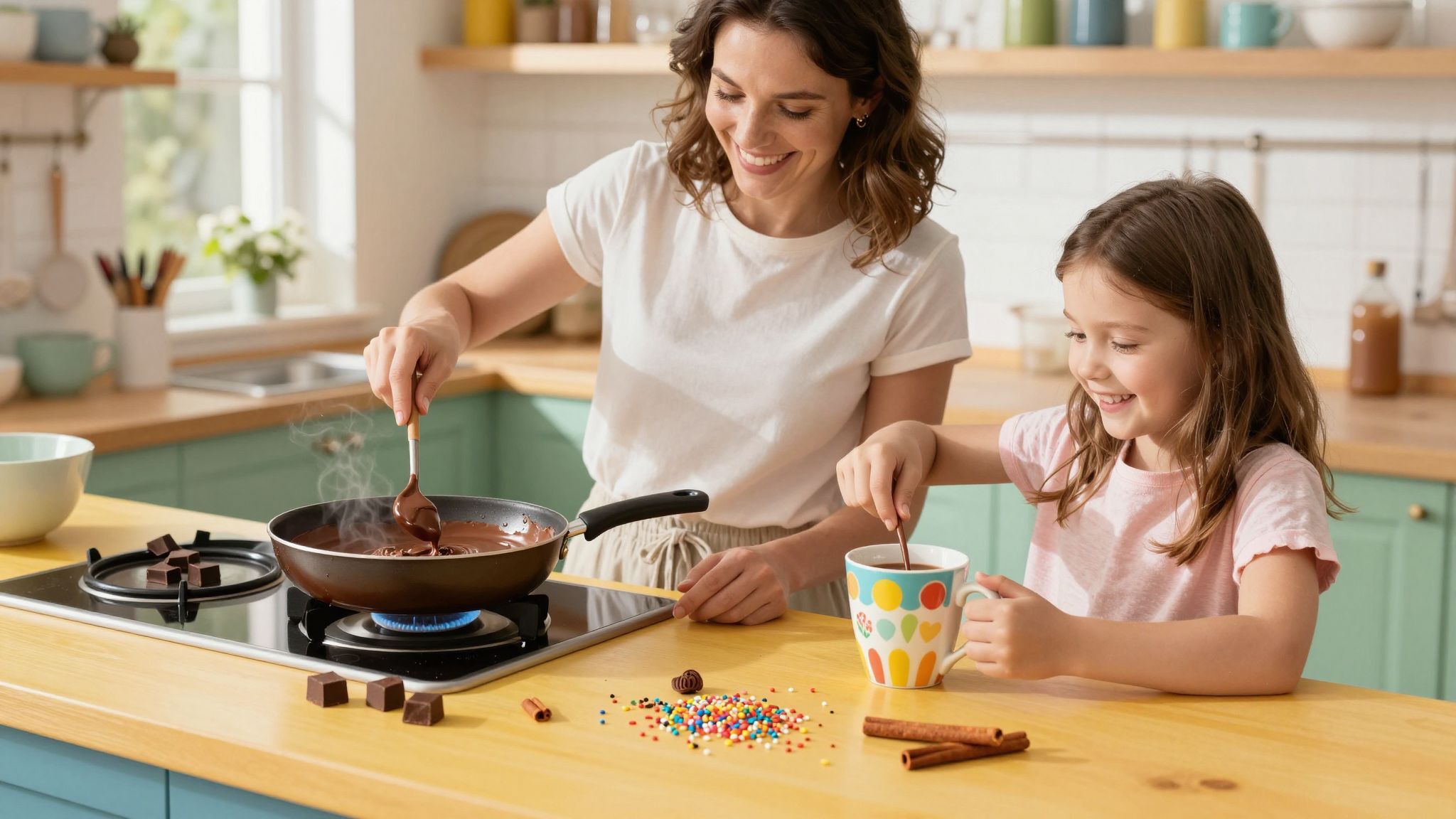 A pálcikás forró csoki ízesítése változatos lehetőségeket kínál.