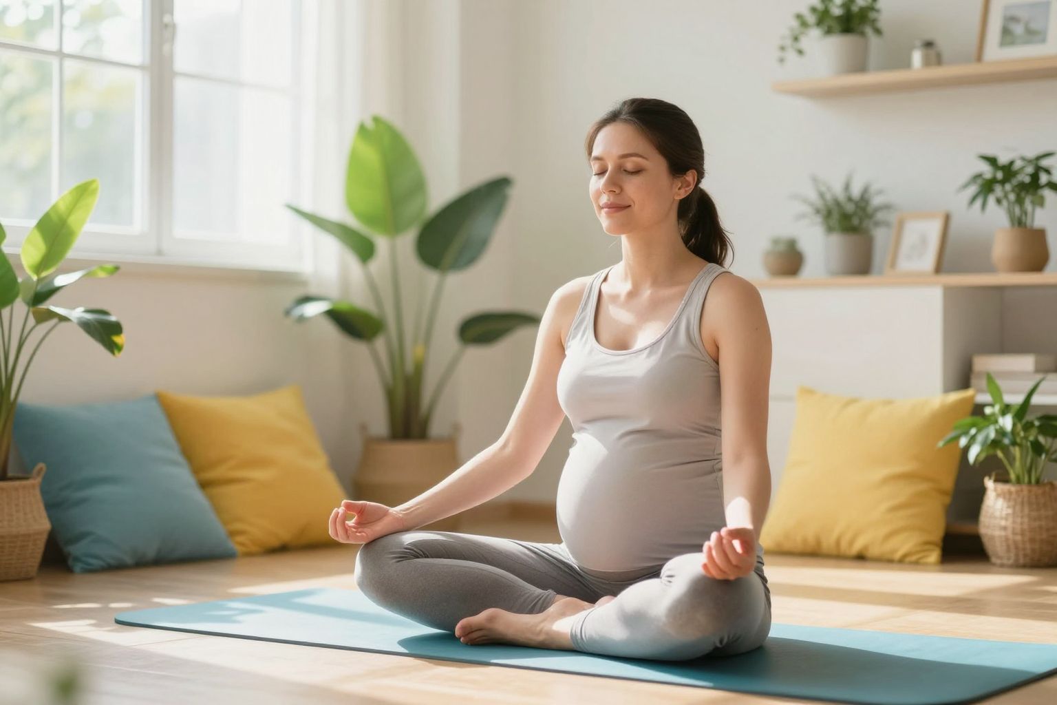 A légzőgyakorlatok segítenek a várandósság alatti stressz csökkentésében.