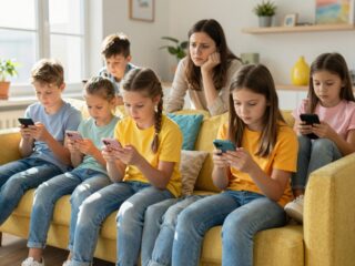 Gyerekek túlzott telefonhasználata – Szülői megoldások