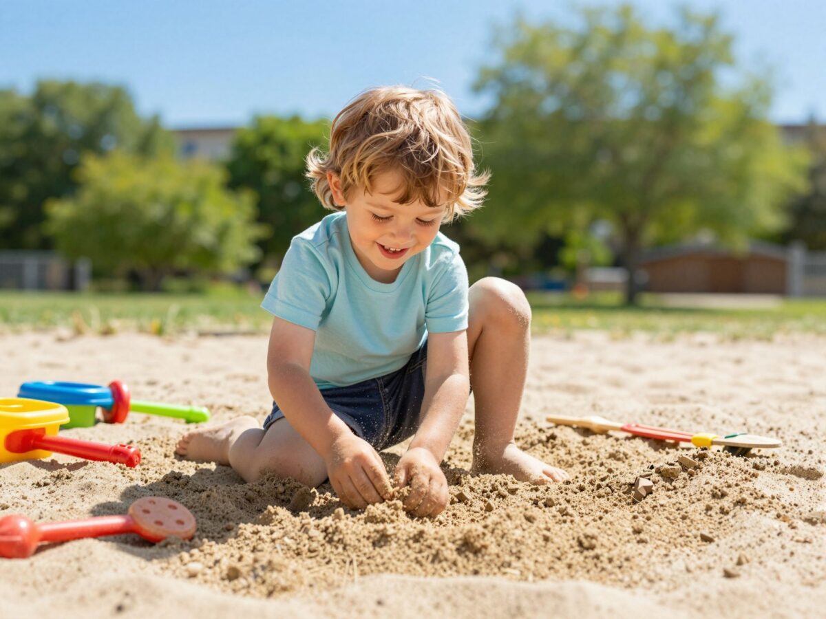 Hagyd a gyereket a homokban játszani! Így erősíti az immunrendszerét a természetes kosz