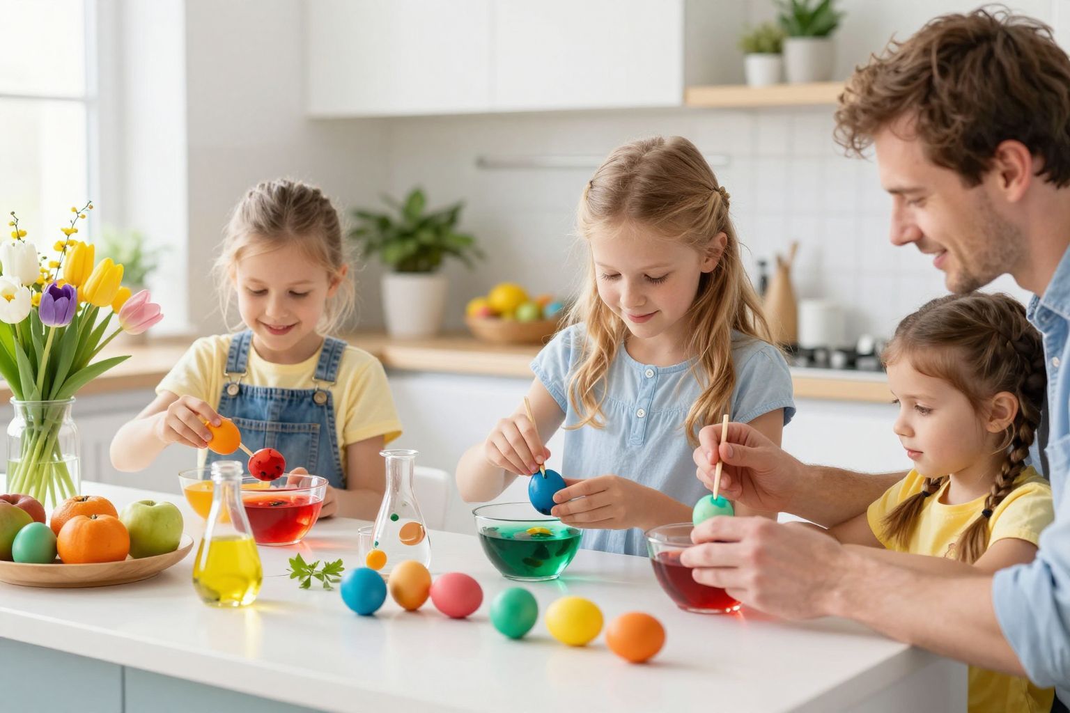 A természetes tojásfestés újra népszerű a húsvéti ünnepeken.