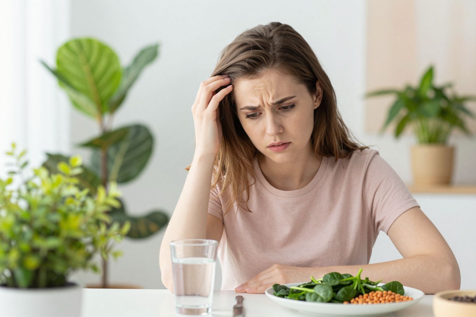 A vashiány hajhullást okozhat, csökkentve a szépséget.