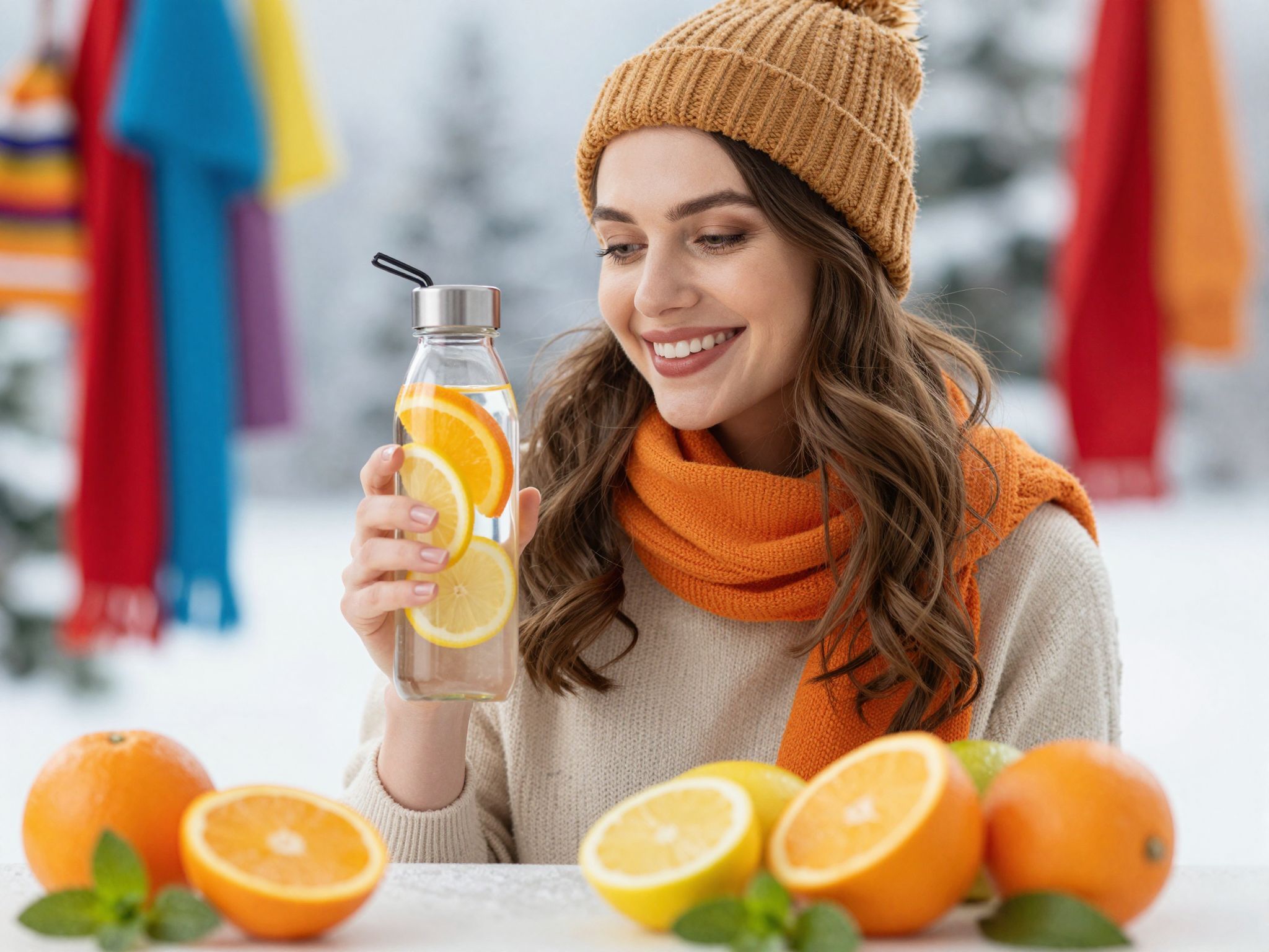 A vízfogyasztás segít a téli súlygyarapodás megelőzésében.