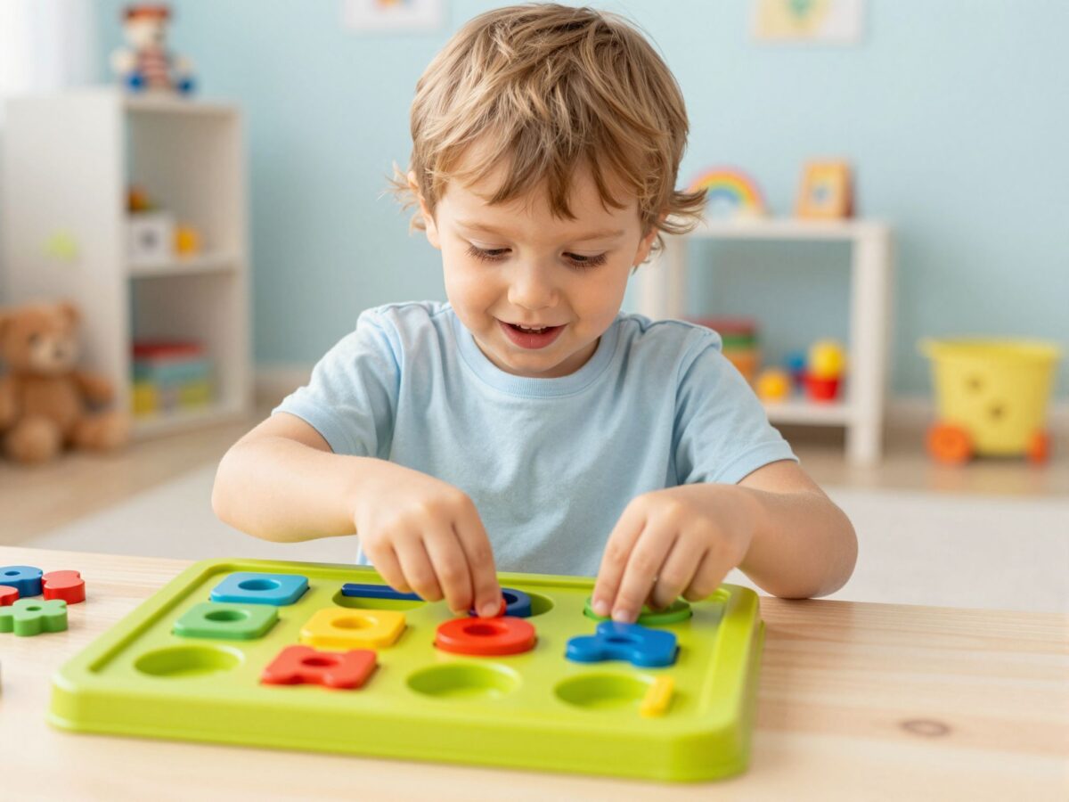 Hogyan fejleszti a formafelismerést és a finommotorikát a formabedobó?