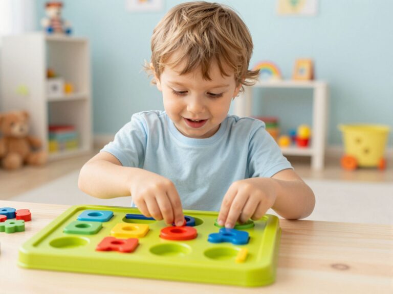 Hogyan fejleszti a formafelismerést és a finommotorikát a formabedobó?