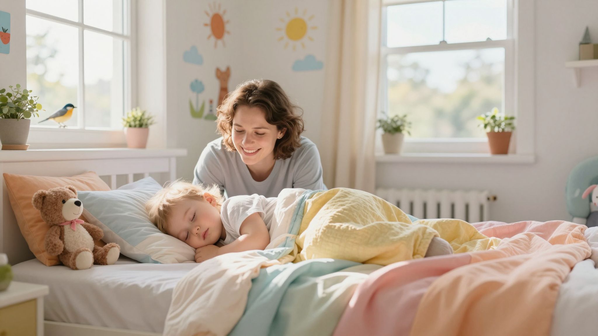 A szülői reakció formálja a gyermek alvási szokásait.