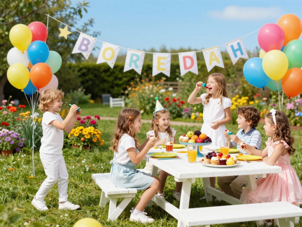 Hogyan szervezzünk szórakoztató kerti partit gyermekeknek?