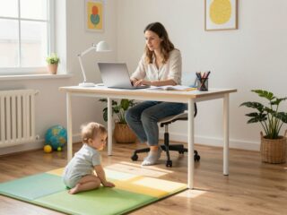 Home office egy kisbabával: a túlélés és a hatékonyság 10 aranyszabálya
