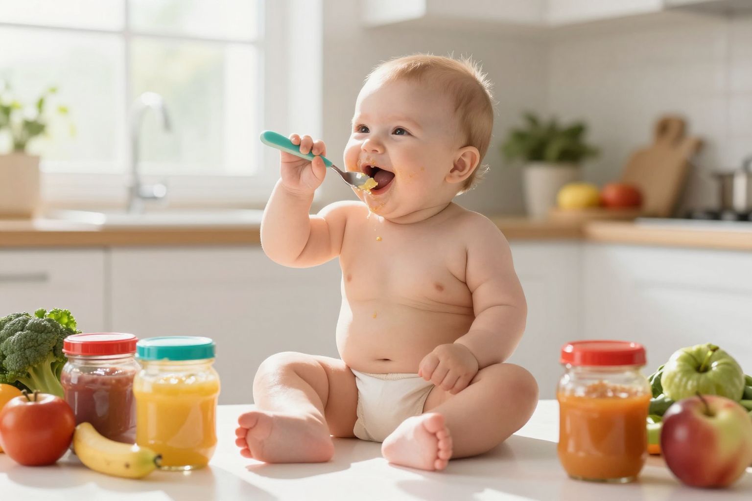 A hozzátáplálás elkezdése új ízek felfedezését jelenti.