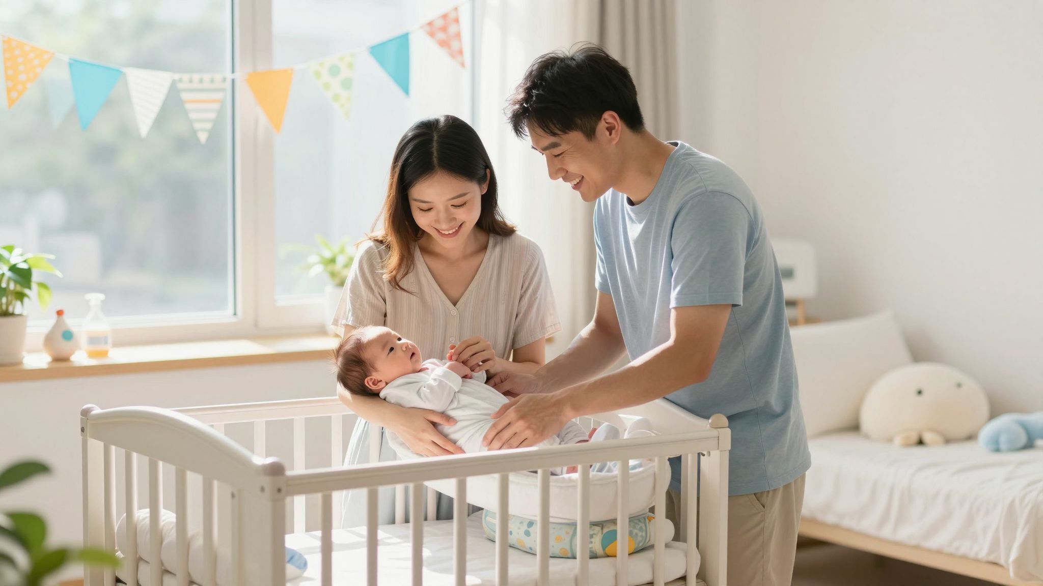 A védőnői látogatás kulcsfontosságú az újszülött fejlődéséhez.