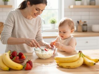 Hozzátápálás finoman: így készíts egyszerű és tápláló túródesszertet a babádnak