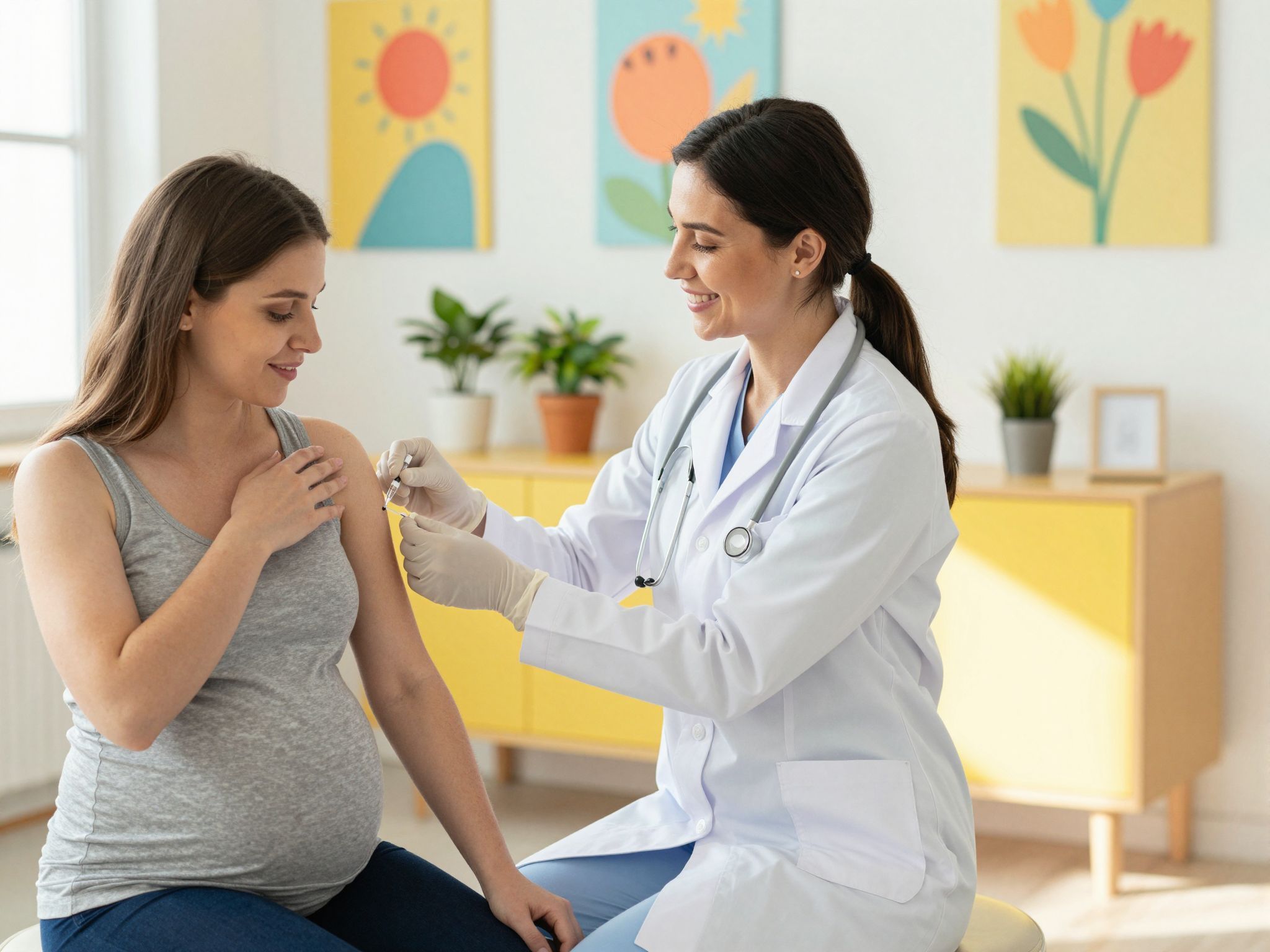 A terhesség alatti védőoltás csökkenti a szövődményeket.