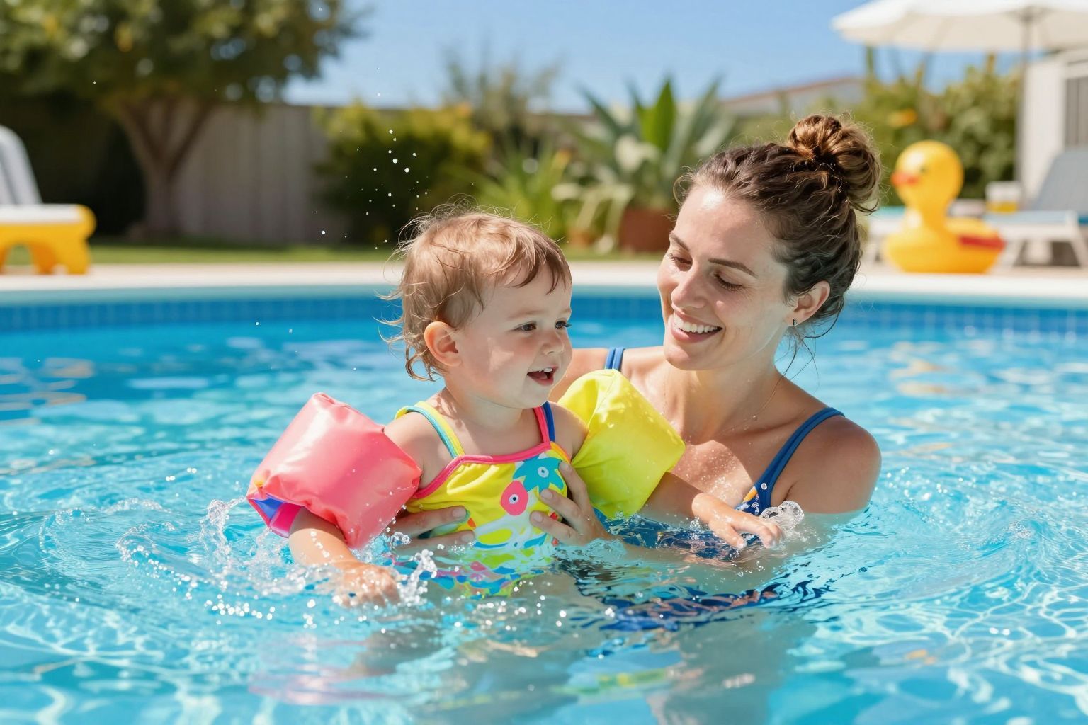 Néhány gyermeknek speciális igényei lehetnek az úszásoktatásban.