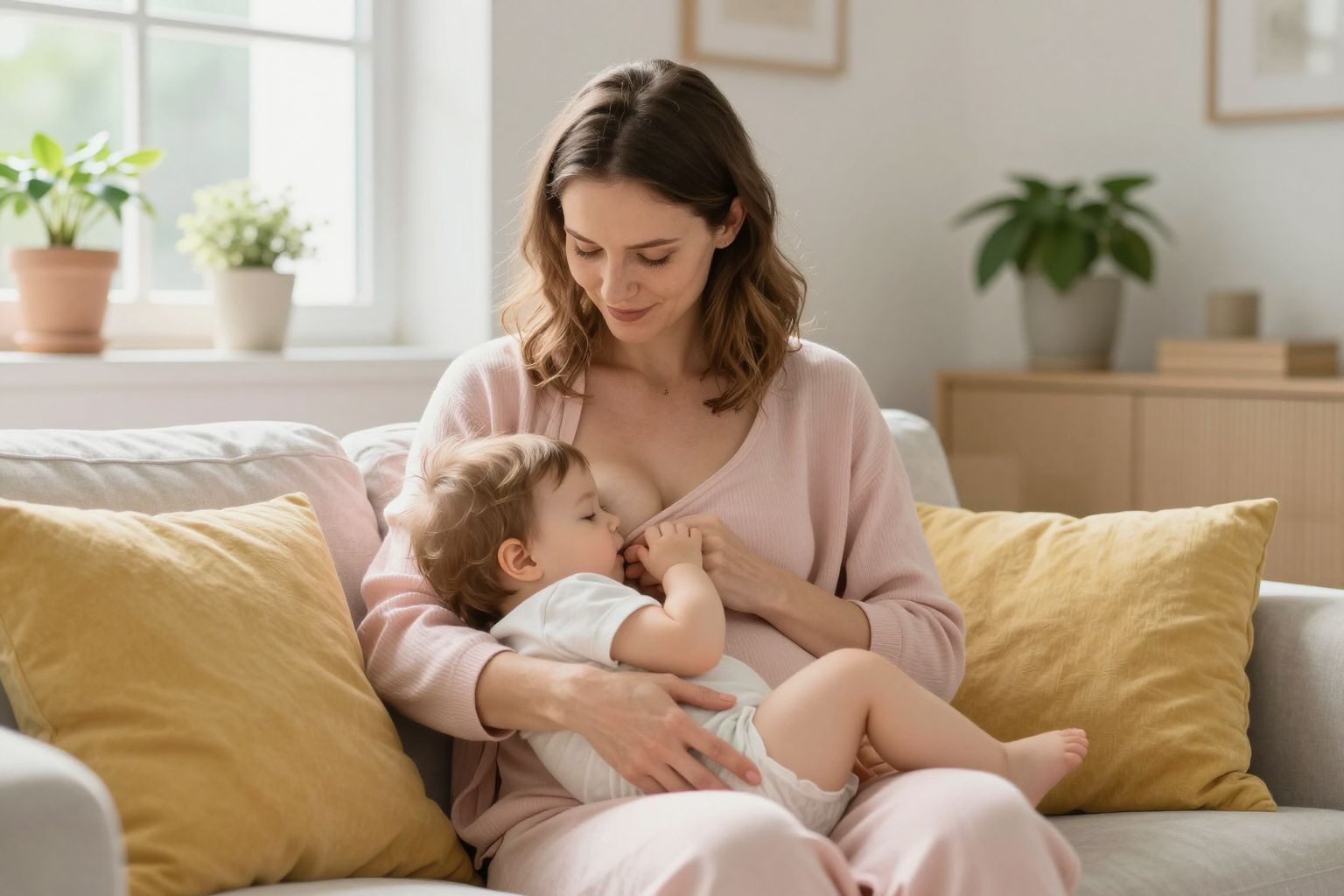 A tandem szoptatás erősíti a testvéri kötelékeket.