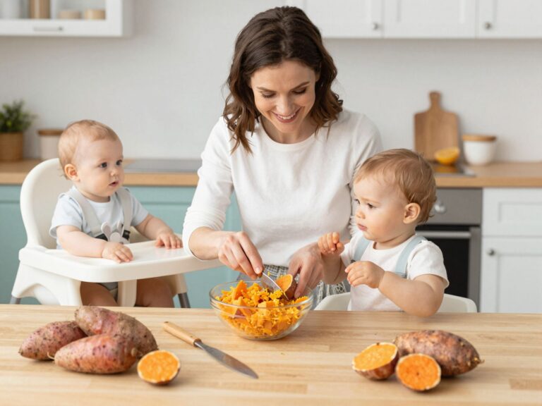 Mikor adhatsz először édesburgonyát a babádnak és hogyan készítsd el?