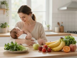 Mit egyél szoptatás alatt? Útmutató a kiegyensúlyozott táplálkozáshoz