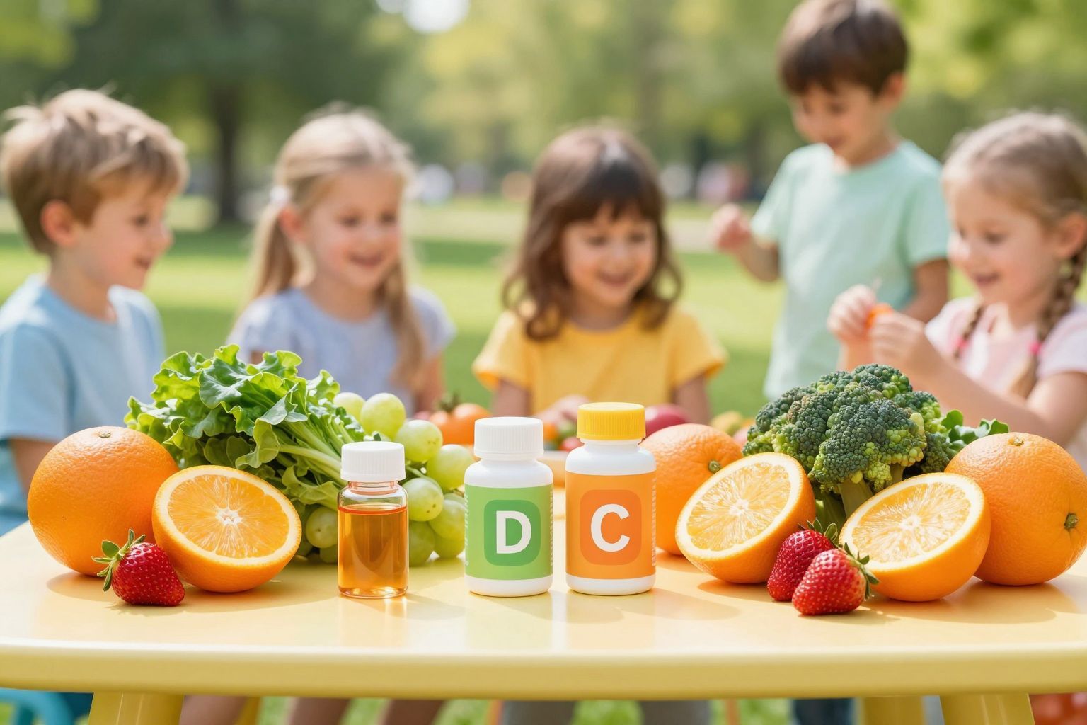 A D-vitamin segíti a csontok fejlődését és egészségét.