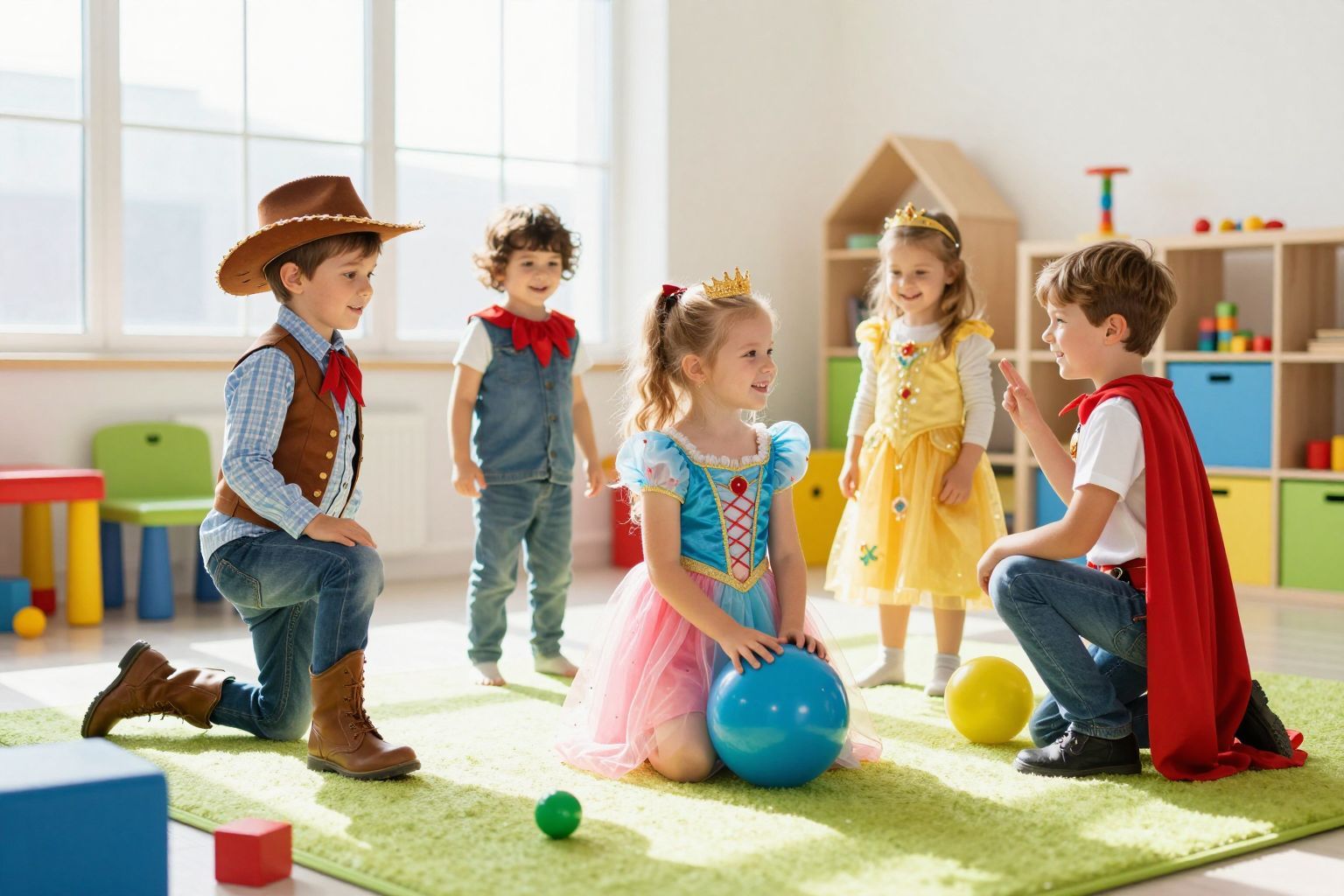 A szerepjáték fejleszti a kreativitást és a társas készségeket.