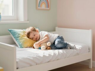Párna a gyerekágyban: mikortól biztonságos és szükséges?
