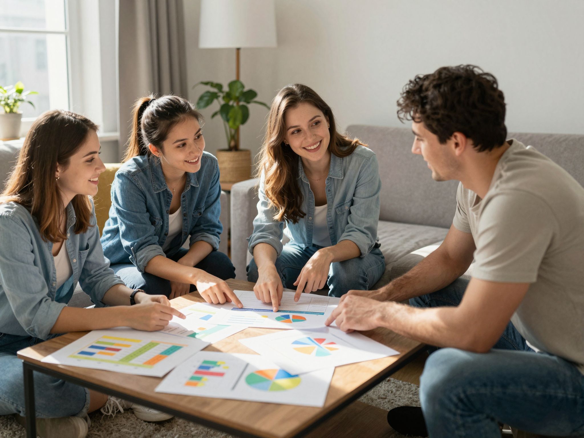 A teherlistázás segít a családi feladatok egyenlő elosztásában.