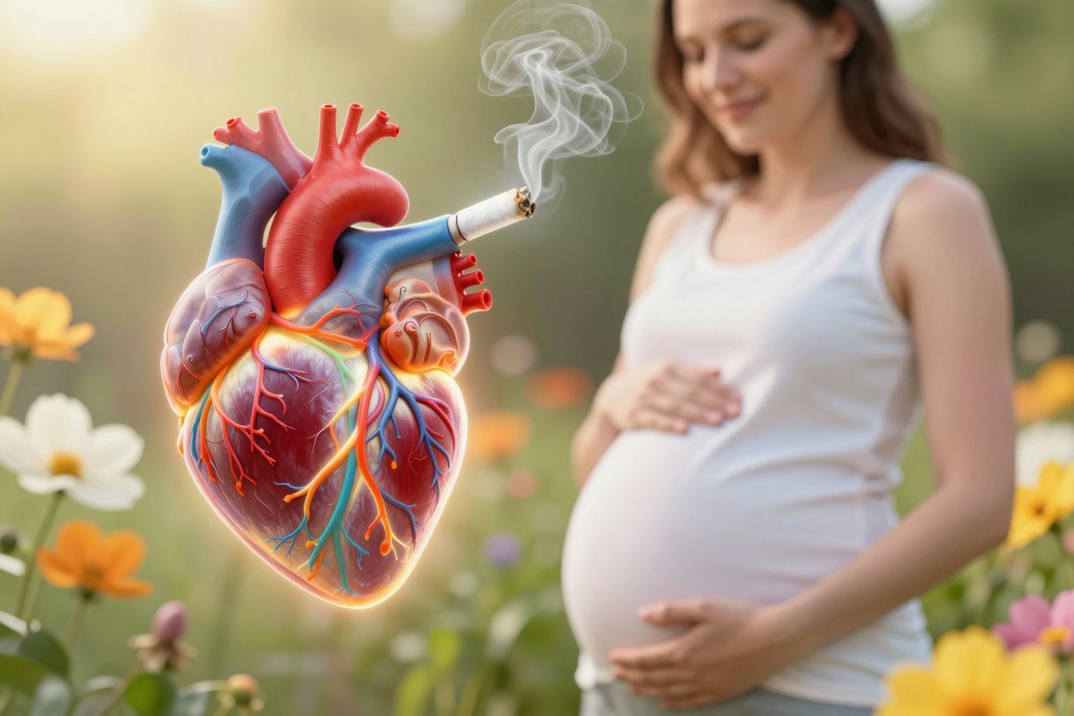 A dohányzás súlyosan befolyásolja a magzati szív fejlődését.