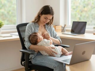 Szoptatás és munka: praktikus tanácsok, hogyan tartsd fenn a tejtermelést munka mellett