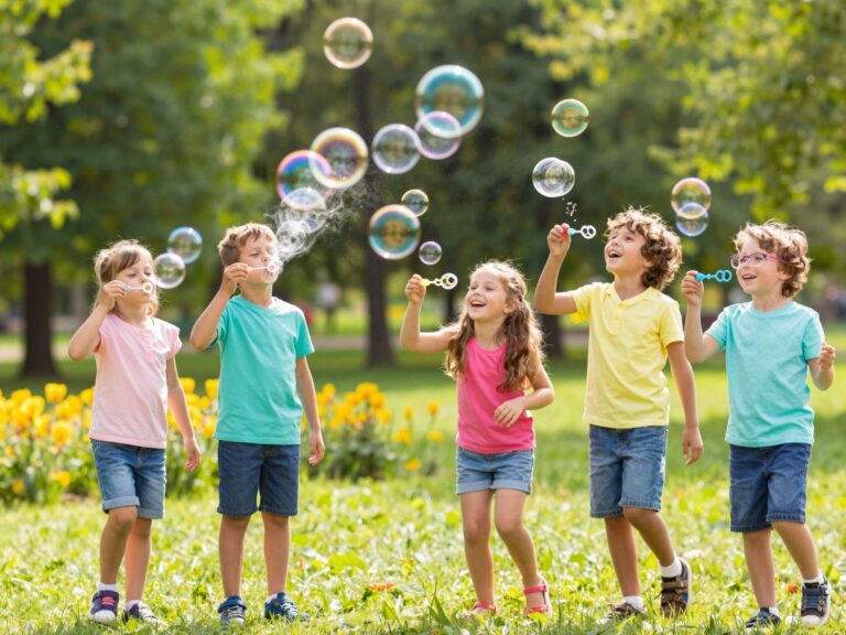 Több mint szórakozás: ezért a legjobb nyári elfoglaltság a buborékfújás a gyerekeknek