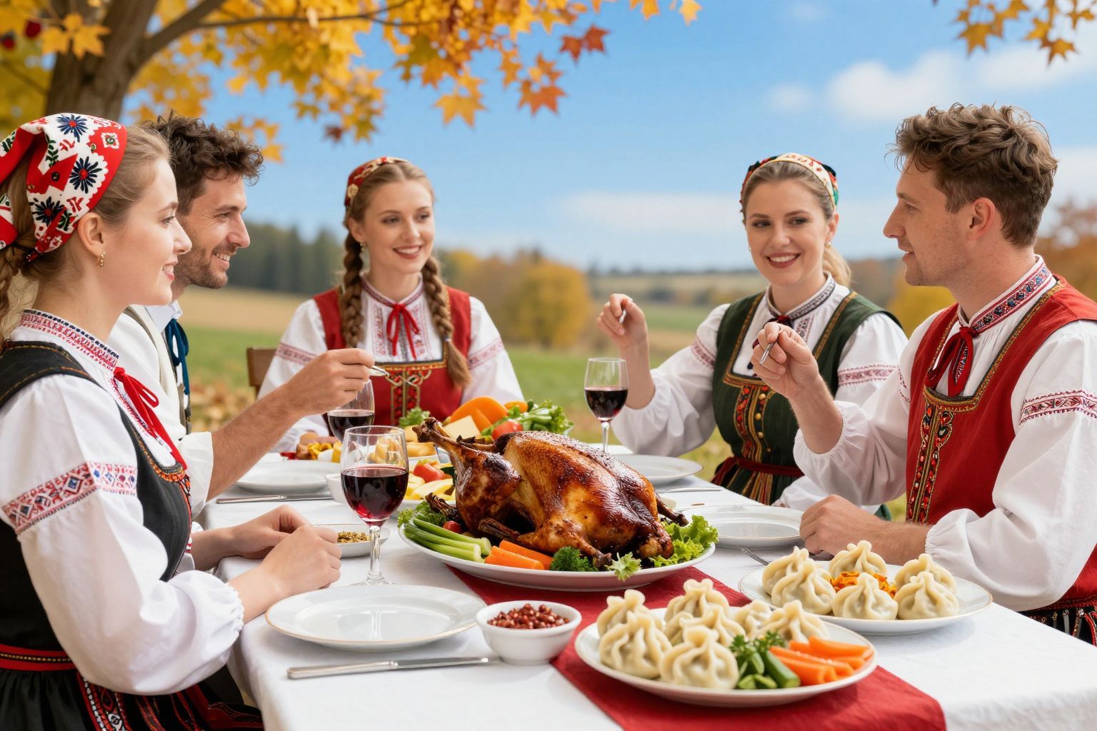 Márton-napon a liba az ünnep főfogása.