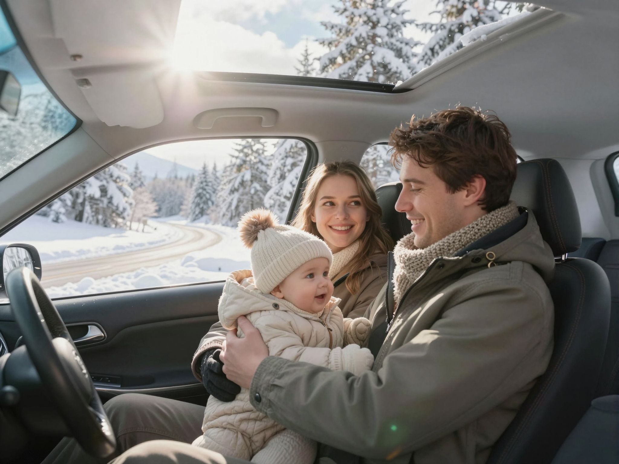 Téli utakra mindig készüljünk fel extra meleg ruhával!