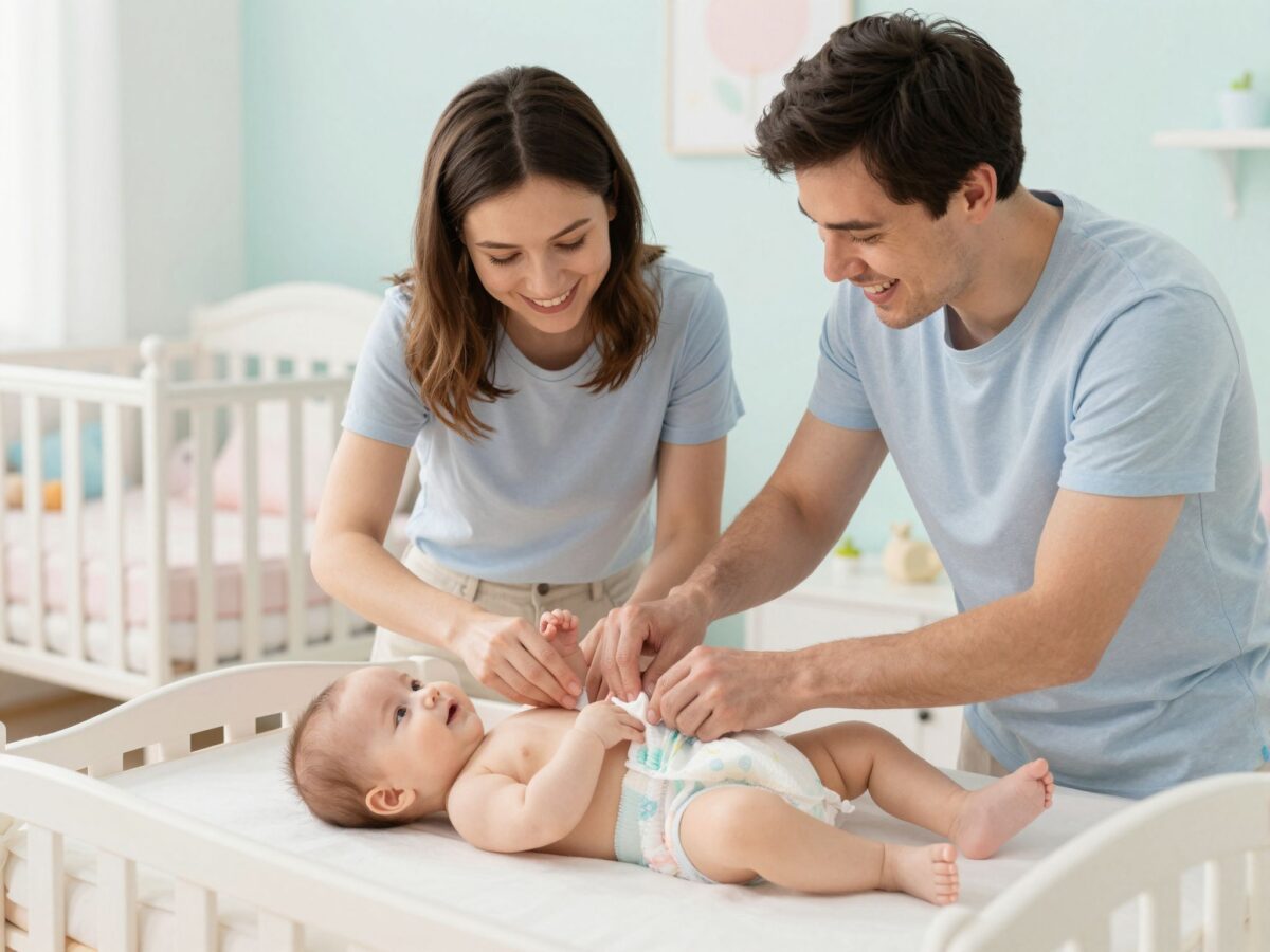 Útmutató kezdő szülőknek: hogyan pelenkázzunk helyesen és hatékonyan