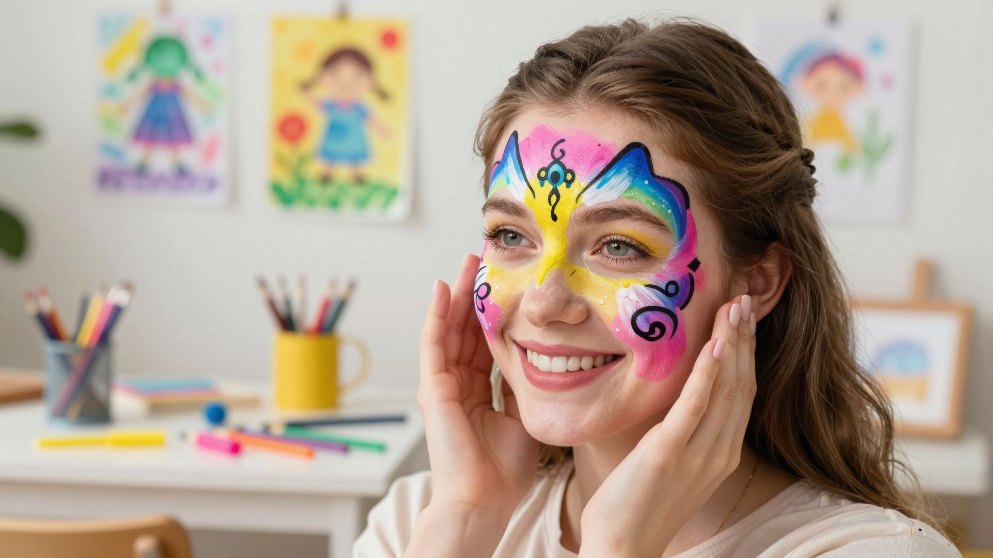 A smink és művészet találkozása családi kötelékeket erősít.