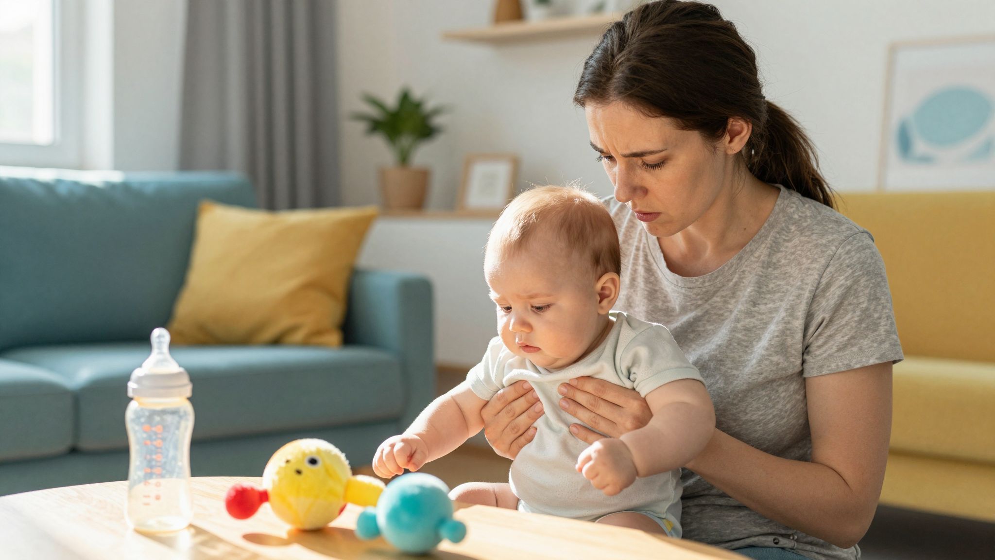 Ha a baba nem iszik, sürgősen orvoshoz kell menni.