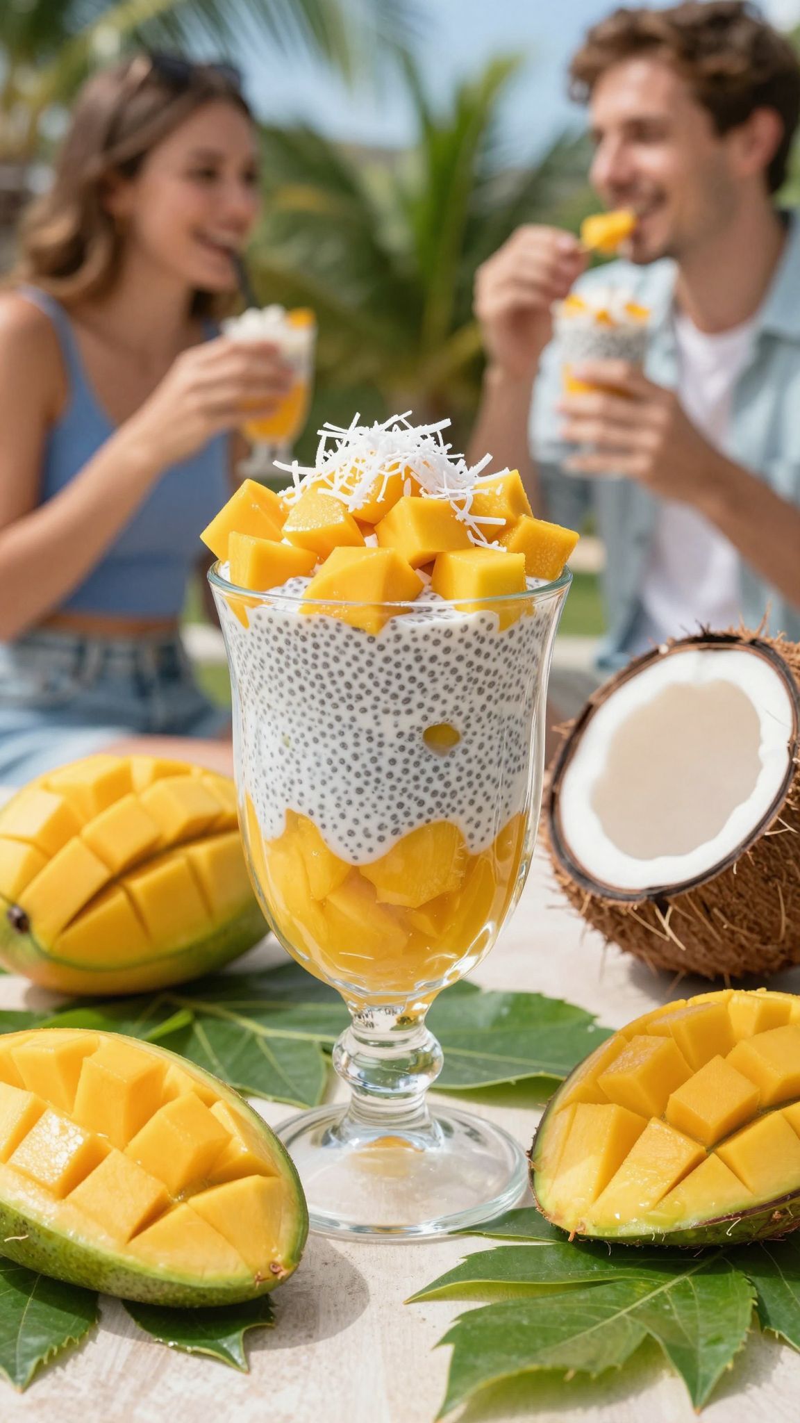 A mangó és kókusz tökéletes páros az egészségért!