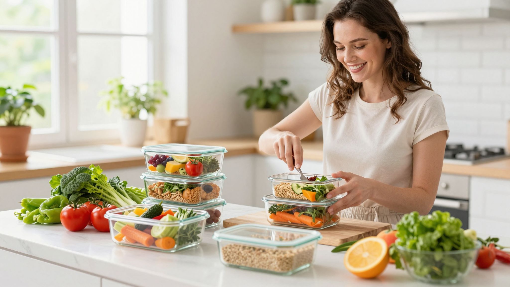 A batch cooking megkönnyíti a hétköznapi étkezéseket.