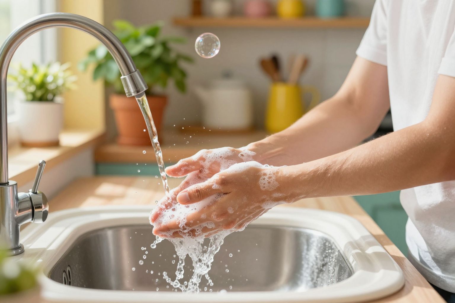 A 20 másodperces szabály növeli a kézmosás hatékonyságát.