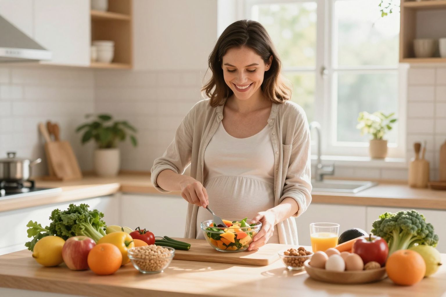 A B-vitaminok segítik a terhesség alatti energiaellátást.