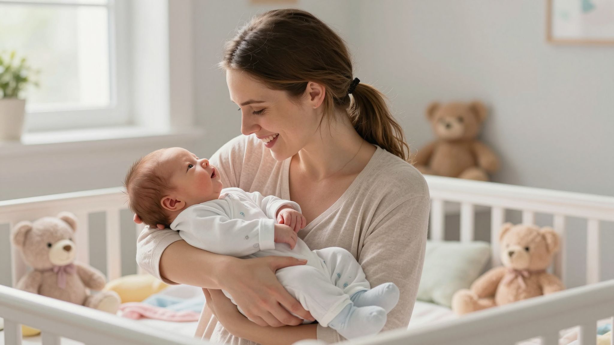 A babaszag oxitocint szabadít fel, erősítve a kötődést.