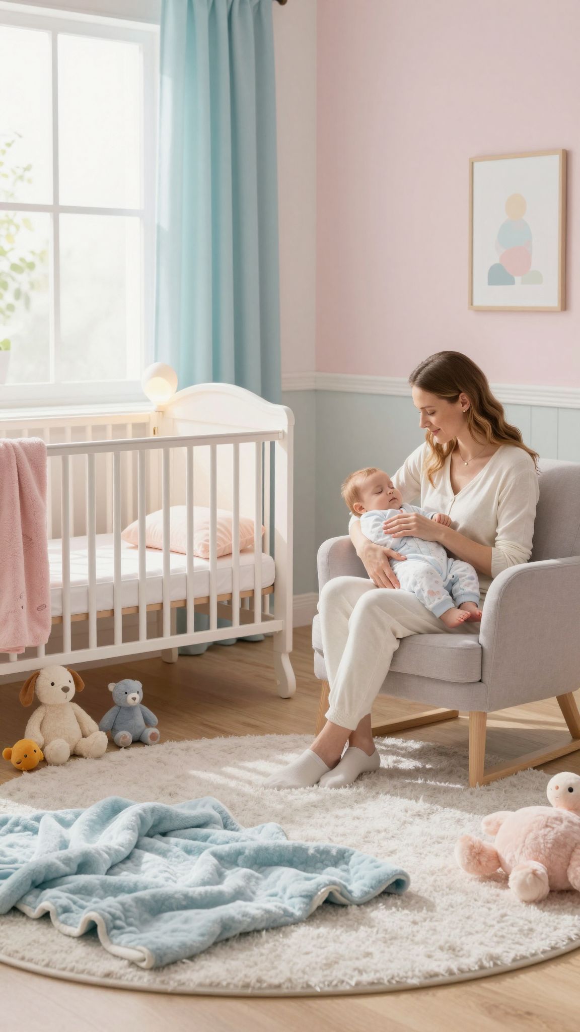 A sötét, csendes szoba elősegíti a nyugodt alvást.