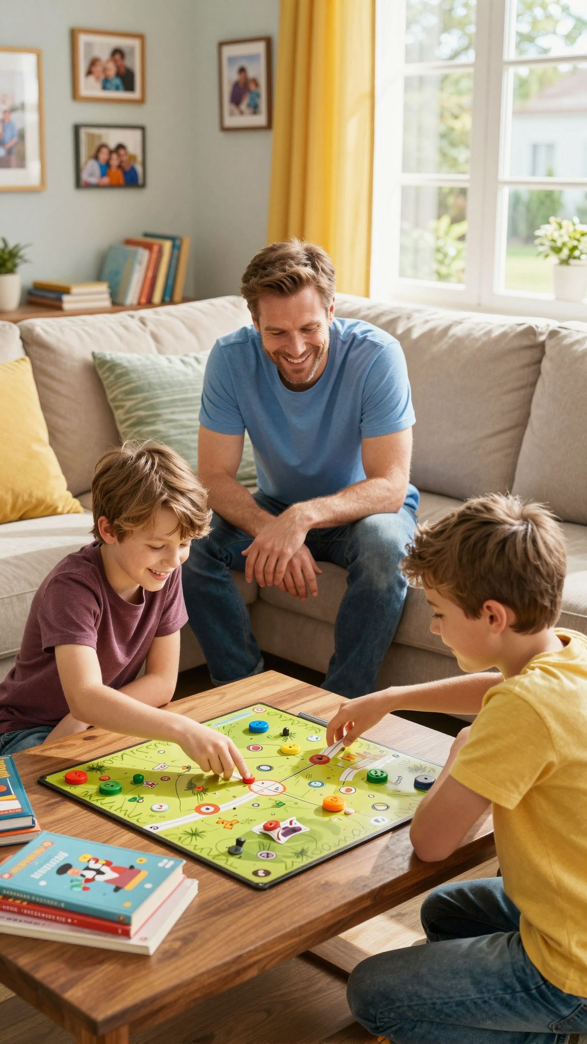 Az idősebb apák fiai különböző családi szerepeket játszanak.