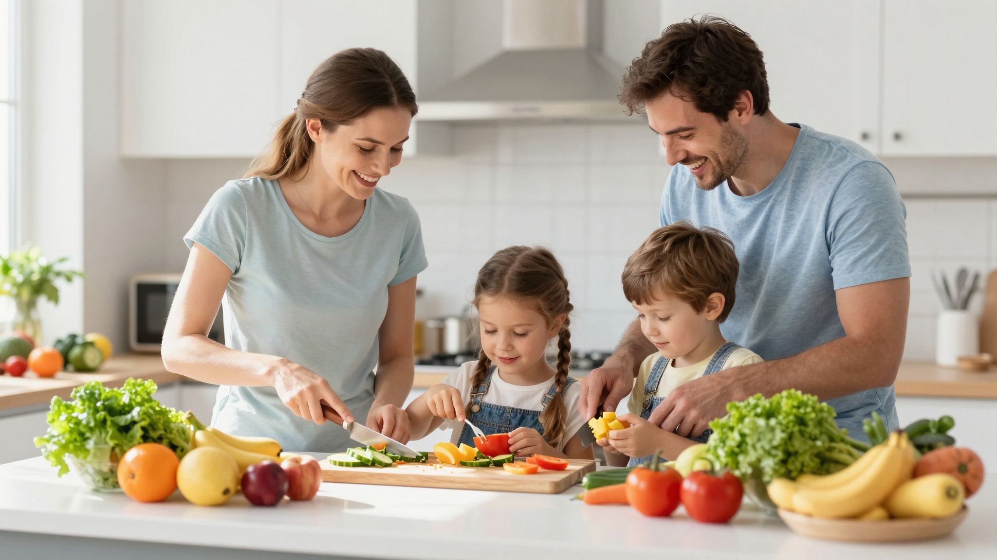 A családi életmódváltás megelőzheti a diabéteszes kockázatokat.