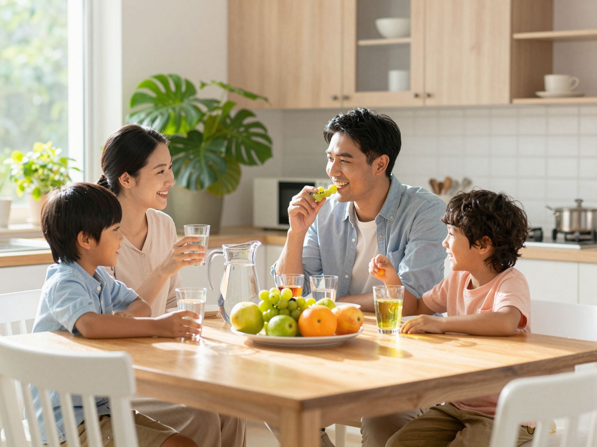 A szülők példája formálja a gyermekek ivási szokásait.