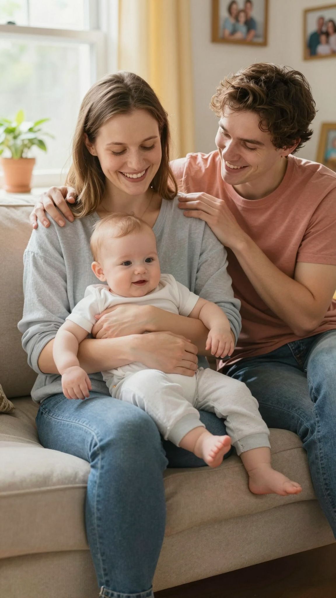 A családi támogatás erősíti a szülés utáni felépülést.