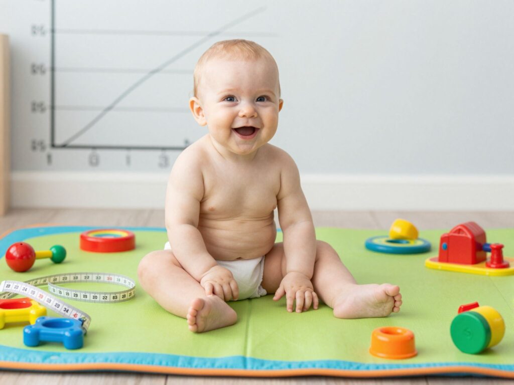 A csecsemők növekedési üteme: Mit jelentenek a centik és a percentilis görbék?