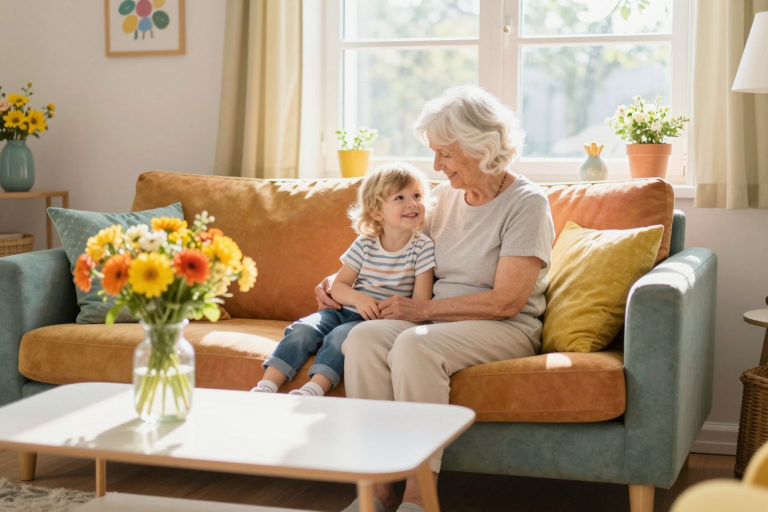 A csendes jelenlét erősíti a szeretet és összetartozás érzését.