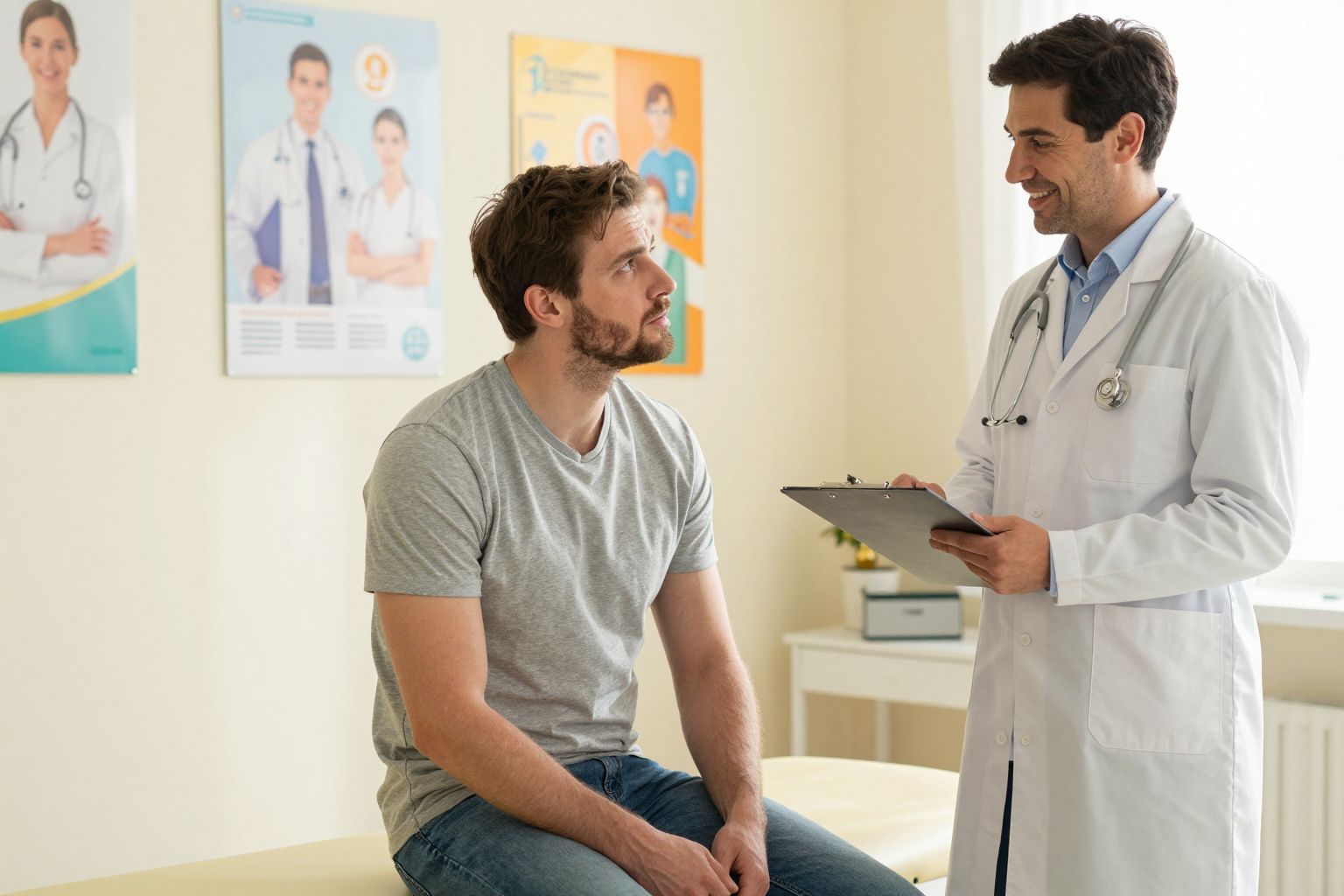 Alacsony tesztoszteron esetén orvoshoz fordulás javasolt.