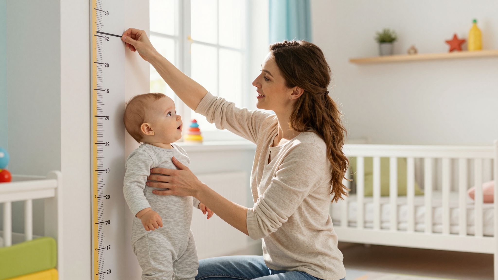 A fejkörfogat növekedése az agy fejlődését mutatja.